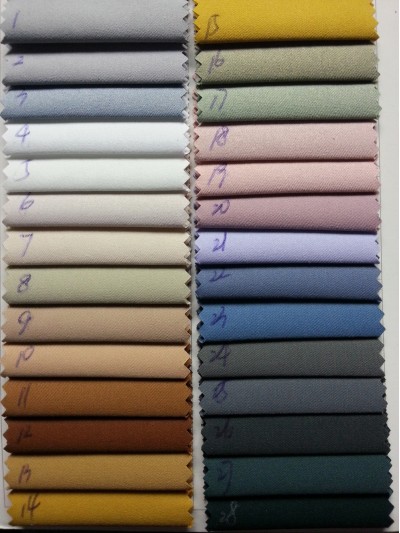 XTS 時裝面料 斜紋酷絲棉 100%滌 150CM A805 側面照